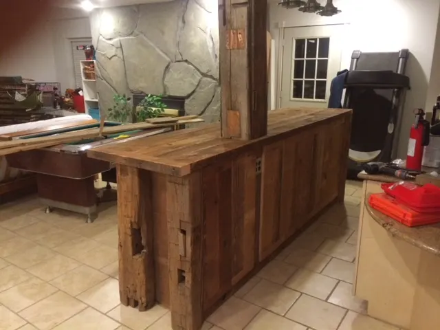 Custom Reclaimed Bar