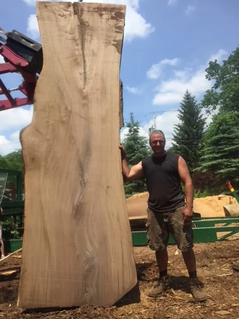 54″ × 12′ Walnut Slab